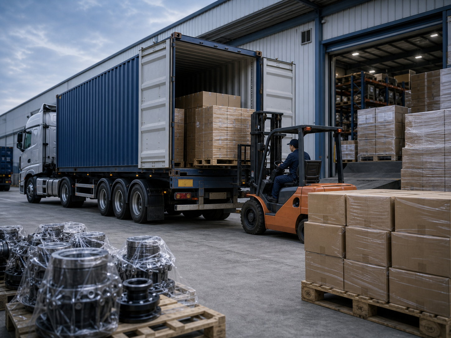 Container loading