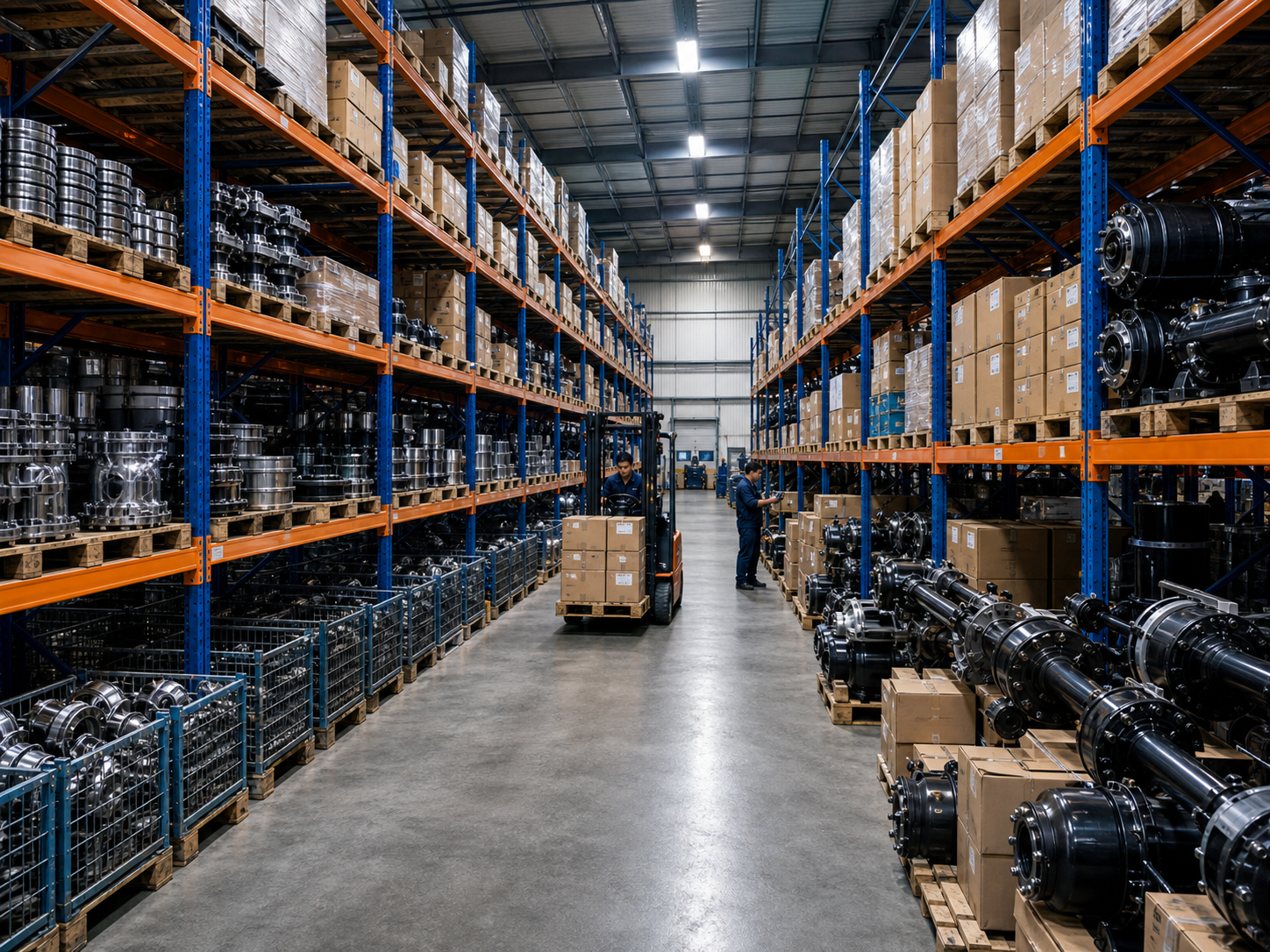 Replacement parts warehouse